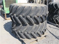 (2) Tractor Tires