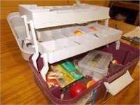 Woodstream Tackle Box w/Contents