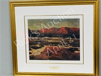 framed Tom Thomson print-"petawawa gorge"