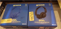 2 sets of Onn Headphones
