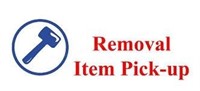 REMOVAL: Wednesday, May 5 from 10am-4pm