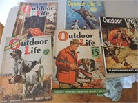 Outdoor Life Magazines Dating Back To 1935