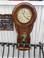 4 FT WORKING WALL REGULATOR CLOCK