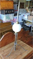 Lightening Rod W/ Milkglass Ball