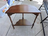 Vintage End Table 24"x12x23