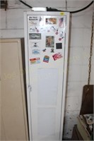 Metal Cabinet w/ Contents 14 ½X11X64