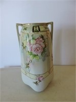 Handpainted Japanese Vase 12"T