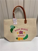 Beach Bag "Rose Beach Repeat"