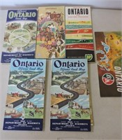 Vintage Ontario Road Maps
