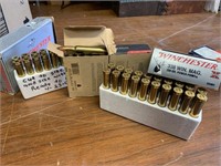 Lot of 338 Win Mag bullets and Brass Ammo