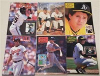 (6) Vintage Back Issue Beckett Baseball Card Mags