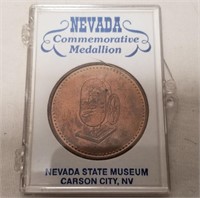 1980 Nevada Museum Carson City Commemorative Coin