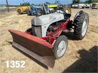 Ford 8N Tractor w/Blade (Non-Runner) S/N 108624