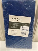 Curtain Panel; Solid Royal Blue