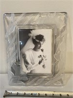 Crystal picture frame - 5th Ave., Crystal NOS