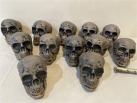 Halloween Skeleton  plastic heads