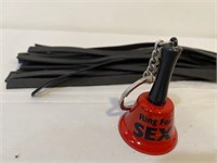 Bell and whip - ring for sex