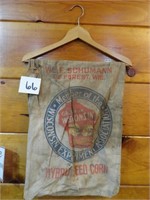 Vintage Schuman DeForest Hybrid Seed Corn Bag