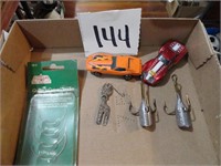 Fish Hooks & Toy Cars