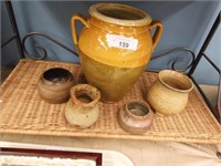 NICE VINTAGE POTTERY COLLECTION