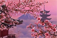 Sealed 1000 Piece Cherry Blossoms Puzzles Spring