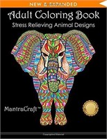 Adult Coloring Book: Stress Relieving Animal
