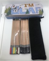 12 pieces daler rowney 6 coloring pencils and 6