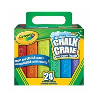 Crayola 24 Pack Washable Sidewalk Chalk