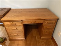 Solid Wood Office Desk - 54” L x 30” T