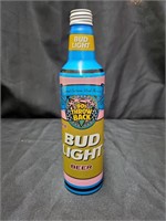 Empty Bud Light 90's Throwback Bottle