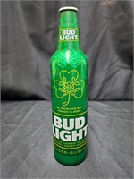 Empty Bud Light 2020 St Pats Day Bottle