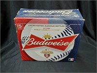 Empty 2011 World Series Budweiser Box