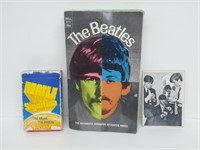 Lot of Beatles Items Book Game & Photo