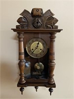 Antique Original Pendulum Wall Clock
