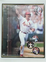 Framed 16" X 20" Mark McGwire Poster