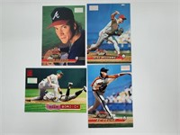 4 1994 Topps Stadium Club 1st Day Production Cards