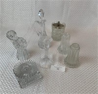 Assortment of Pressed Glass