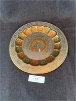 Decorative Metal Platter