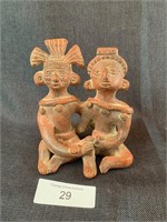 Columbian Pottery Figurine