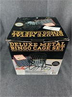 Deluxe Metal Bingo Cage Set