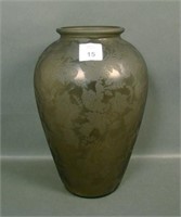 Consolidated Sepia Florentine 9" Vase