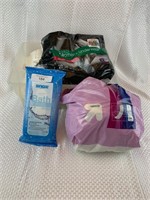 Baby Diapers and Women's Underwear and Pads