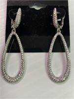 Earrings Marked 925 CZ