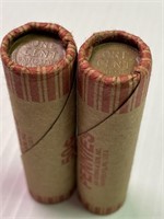 2 Shot Gun Rolls of Wheat Cents