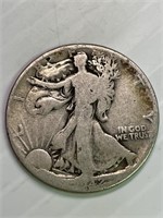 1942 Walking Liberty Silver Half Dollar