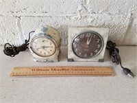 Vintage Clocks Sentinel & Westclox Untested