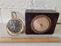 Vintage Clocks GE & Westclox Untested