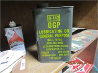 Military General Purpose  Lube Oil Qt. Can