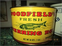 16 oz. Woodfields Herring Roe Can-Galesville, Md.