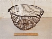 Metal Basket w/ Handles 11 & 1/2" H